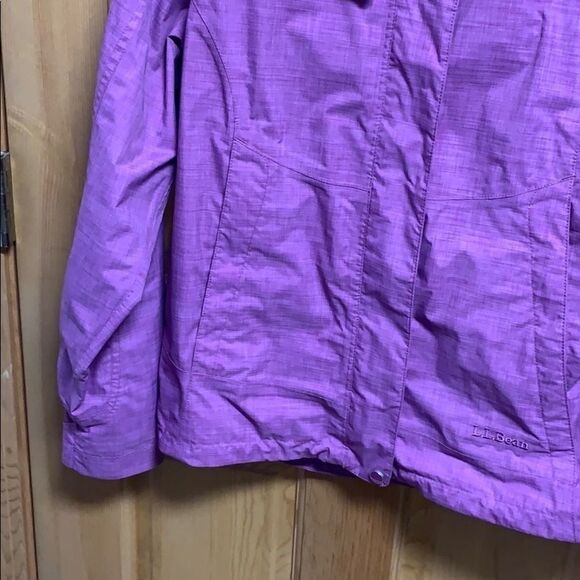 L.LBean purple fuchsia spring jacket - Picture 4 of 9